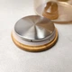 Заварочный стеклянный чайник для плиты 1 л Янтарный перламутр Shine Crystal - изображение 6