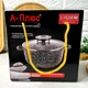 Алюминиевая антипригарная кастрюля с жаростойкой крышкой и литыми ручками 3.1л, 1461 А-Плюс - изображение 2