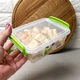 Пластиковый бокс для хранения пищи 0.55 л с крышкой Народный продукт - изображение 8