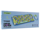 Беспроводная Bluetooth клавиатура с мышкой TWolf TF660, Blue - изображение 1