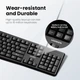 Проводная клавиатура и мышь UGREEN Wired Keyboard and Mouse Combo, Black - изображение 2