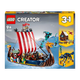 Конструктор Lego Корабль Викингов и Мидгардский Змей Creator 31132 - изображение 1