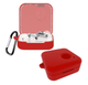 Чехол-накладка DK Silicone Candy Friendly с карабином для Nothing Ear (1) (red) - изображение 2
