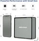 Мини ПК MINIS FORUM UM700 / AMD Ryzen 7 3750H / RAM 16GB / SSD 512GB / HDMI / LAN / Wi-Fi 5 / Bluetooth 5.1 / Windows 11 / Silver - изображение 3