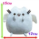 Мягкая игрушка Пушин кэт Pusheen cat Кот с крыльями 12х15 см Серый n-12524 - изображение 3