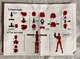 Робот конструктор Dummy 13 рухома фігурка зі зброєю чорно-білий - зображення 4