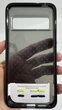 Противоударный силиконовый чехол Tech21 Evo Check для Google Pixel 8 Pro (6.7") Smokey Black - изображение 4