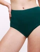 Набор хлопковых трусиков Marks&Spencer модель Full briefs 18(46) 5 шт petrol green 0090 - изображение 4