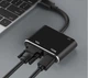 Перехідник з USB на HDMI і VGA PC LCD HDTV зовнішня відеокарта для підключення додаткового монітора адаптер - зображення 2