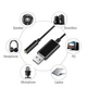 Перехідник USB адаптер на 3.5 мм комбінований звуковий кабель (mini-Jack) 783031 - зображення 4