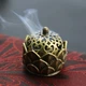 Металлическая аромалампа Лотос курительница для благовоний 2,7*2,7 см (EG4058) - изображение 2