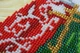 Набор для вышивки бисером на натуральном холсте Святая Иулиания (Ульяна) частичная выкладка 30х23 см - изображение 4