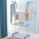 Сушилка для вещей Складная сушилка для белья Garment Rack With Wheels - изображение 3