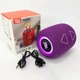 Портативна колонка TG655 5W з RGB підсвічуванням та ремінцем, Bluetooth колонка для вулиці. Колір: фіолетовий - зображення 1