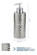 Дозатор для жидкого мыла KELA Sterling 300 мл (23782) серебристый - изображение 4