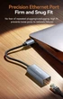 Адаптер USB 3.0 to Gigabit LAN Ethernet Adapter RJ45 1000mb/s для Samsung, Xiaomi, Lenovo та ін. Мережева карта. Rocoren metal - зображення 10