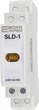 Модульна сигнальна арматура 230V AC/DC LED жовта [A0140030033] SLD-1 АСКО - зображення 4