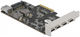 Karta rozszerzenia Delock PCIe x4 - 4x USB Type-C + 1x USB Type-A (90059) - obraz 4