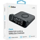 Настольные часы с беспроводной зарядкой Gelius Oasis GP-SDC03 Black - изображение 3