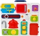 Tablica manipulacyjna Woopie Baby Kuchnia Montessori z zegarem oraz efektami dźwiękowymi i świetlnymi (5904326944206) - obraz 2