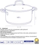 Кастрюля с крышкой Kela Flavoria 24 см 4.6 л (10173k) - изображение 5