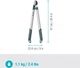 Гілкоріз Gardena EasyCut L обвідний 45 мм L=680 мм (аналог 12003-20.000.00) (12031-20.000.00) - зображення 6