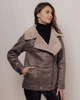 Дублянка коротка RR Designer 39028 візон 44 - изображение 3