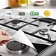 Накладки антипригарні для плити Stove Burner для газових плит 27х27см 8 шт. - зображення 6
