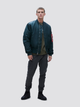 Бомбер мужской Alpha Industries MA-1 Flight Jacket MJM21000C1 3XL Темно-зеленый (640631819406) - изображение 4