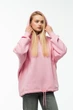 Худі жіноче оверсайз v.3 Pink M-L - зображення 5