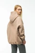 Худі жіноче оверсайз v.3 Beige M-L - зображення 3