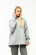 Худи женское оверсайз v.3 Grey M-L - изображение 2
