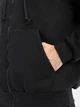 Худи мужское на молнии ROZA 210548 XL черный - изображение 3