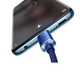 Кабель Baseus Crystal Shine Series Type-C to Type-C 100W 120см CAJY000603 blue - изображение 5