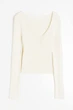 Джемпер H&M 271209830 XS Кремовый - изображение 5