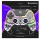 Геймпад Bluetooth джойстик GamePro GPS-13T Bluetooth 5.3/USB (PC/iOS/Android/PS3/PS4) DualShock RGB Transparent - изображение 11