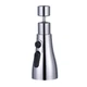 Аератор економайзер води насадка на кран Rotatable Sink Faucet Spray Silver - зображення 3