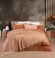 Постельное белье Sikel Stonewashed Soho Firfirli 200 х 220 см Tutun - изображение 1