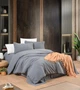 Постельное белье Sikel Stonewashed Soho Firfirli 200 х 220 см Mavi - изображение 1