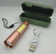 Ліхтар ручний з акумулятором, 3-ма режимами світла, від USB, 9*2 см Bailong BL-1501 - изображение 1