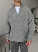 Свитер мужской MR Zip Oversize XL серый - изображение 3