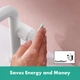 Cмеситель для умывальника однорычажный HANSGROHE Tecturis S CoolStart EcoSmart+ белый металл 73341700 - изображение 3