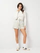Шорты женские Zara 3564/162 M Бежевые (03564162044038) - изображение 3