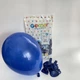 Повітряні Кульки 10" BLUE( синій) Упаковка 100 шт GEMAR - зображення 1