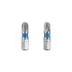Насадка для отвертки PZ3 1/4” х 25 мм, сталь S2 Intertool STORM, к-т (2 шт.) - изображение 2