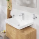 Cмеситель для умывальника однорычажный GROHE Cubeo хром металл с донным клапаном 1017490000 - изображение 2