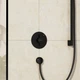Внешняя часть смесителя без скрытой части HANSGROHE DuoTurn S черный металл 155x155мм 75618670 - изображение 2