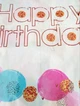 Скатертина Дитяча Поліетиленова На Стіл Happy Birthday Кульки 180х110см | Білий - зображення 2