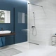Стенка стеклянная для душа с держателем 200x100см CERSANIT Mille Walk-in стекло прозрачное 8мм S161-003 - изображение 2