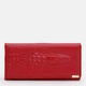 Кошелек женский из искусственной кожи для карточек Laras K10CXTWLG03r Красный (ROZ6501057410) - изображение 1